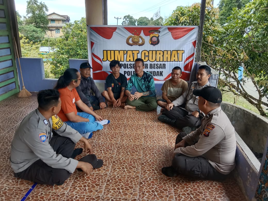 Jumat Curhat Jembatan Gantung Putus Dan Remaja Nongkrong Hingga Larut Malam Jadi Perbincangan 8378