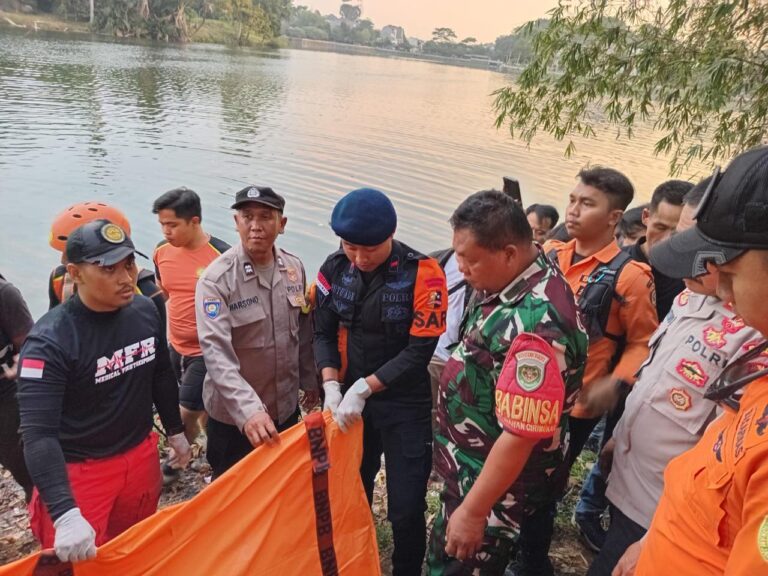 Jasad Pria yang Tenggelam di Setu Citatah Cibinong, Bogor Berhasil Ditemukan